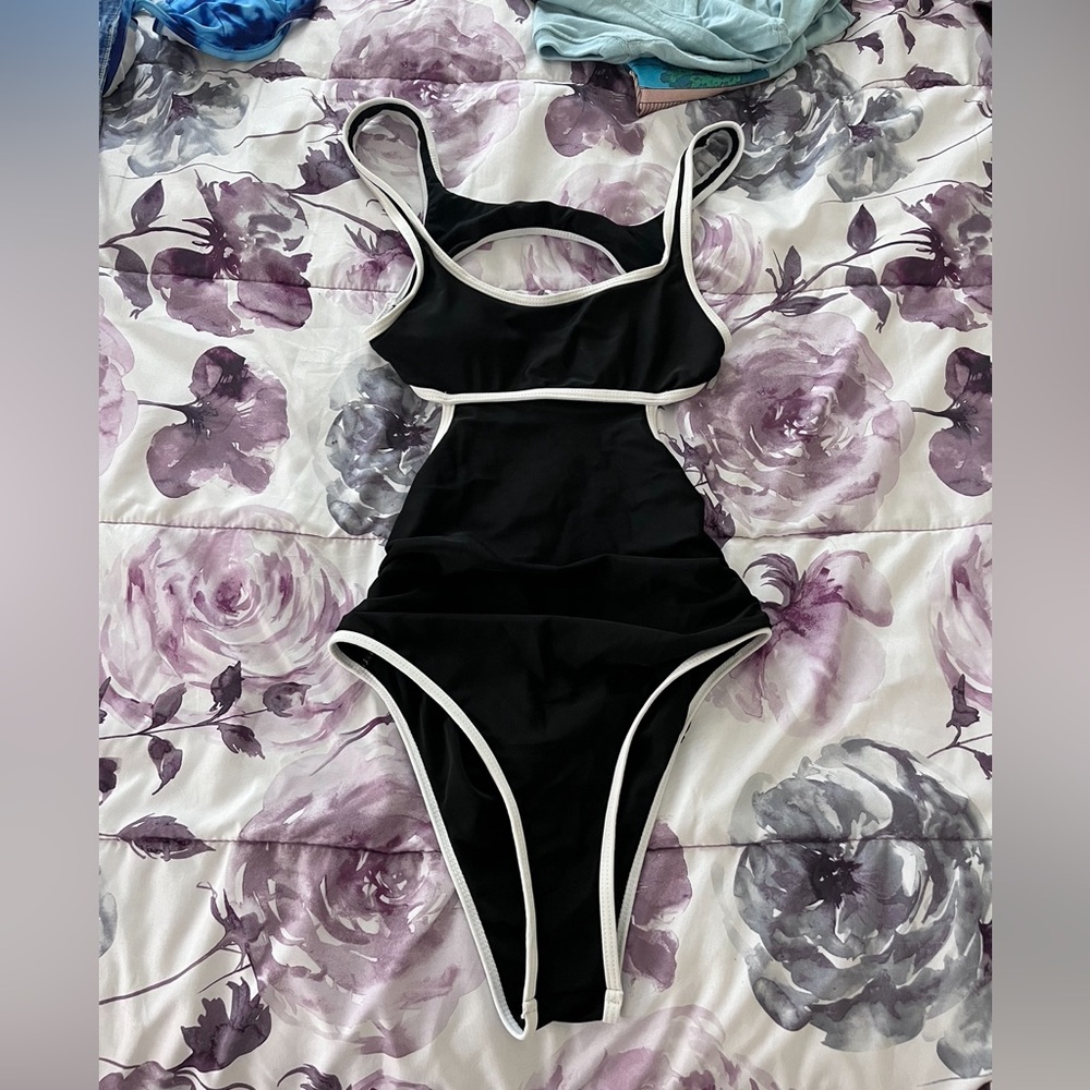 One piece bathing suit!